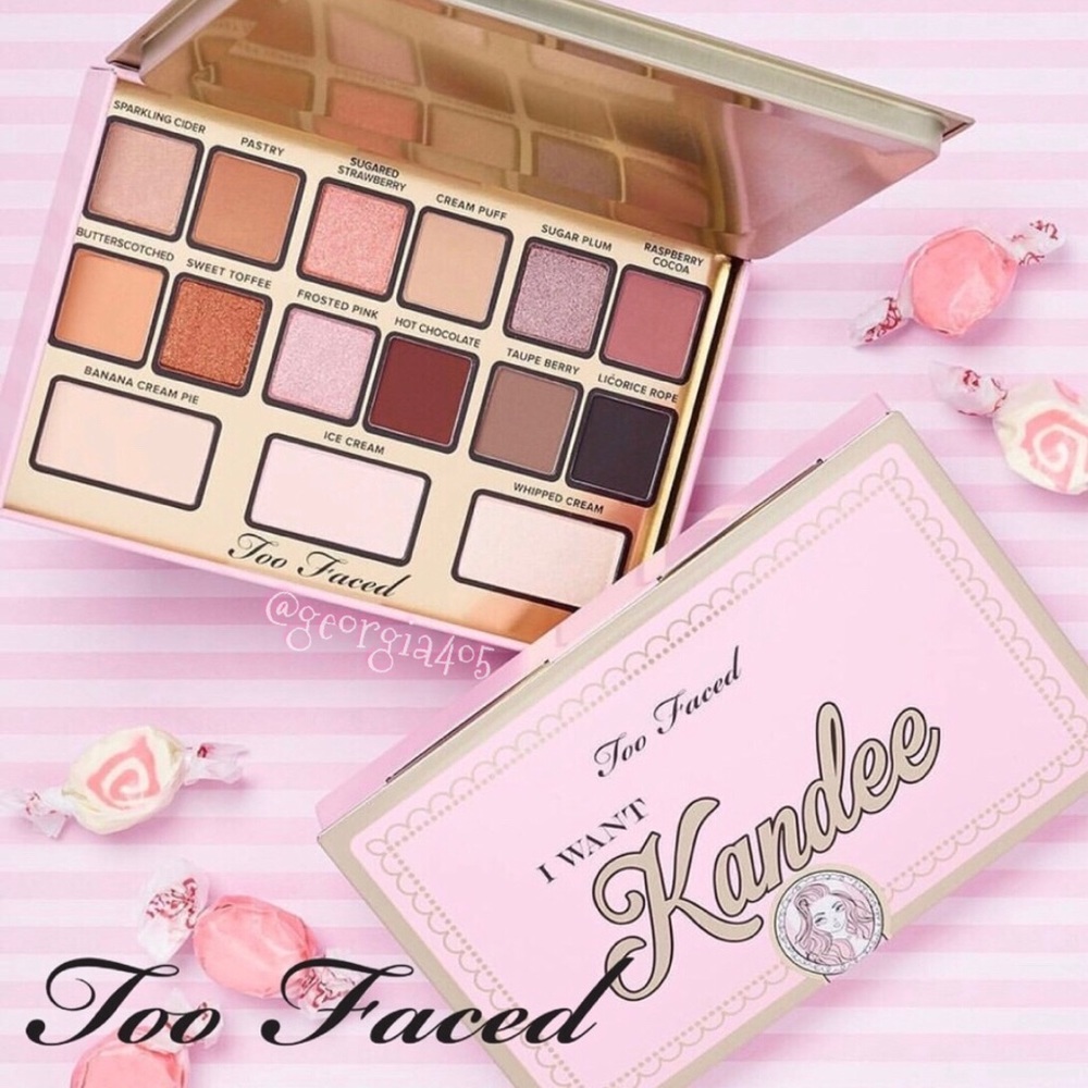 🍬BNIB Too Faced I WANT KANDEE Eyeshadow Palette